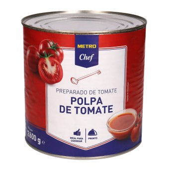 Polpa Tomate METRO Chef Lata 6x2,6 kg