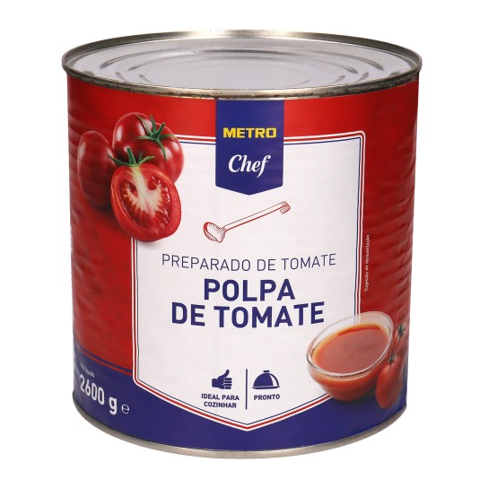 Polpa Tomate METRO Chef Lata 6x2,6 kg