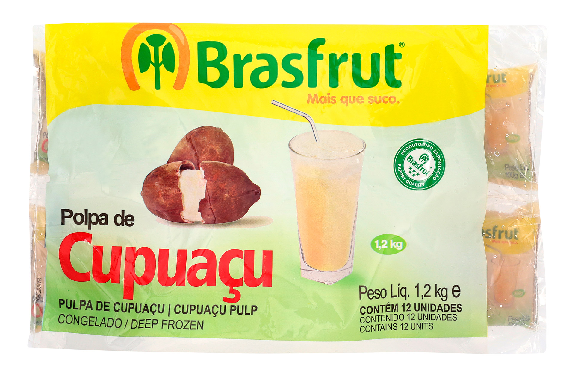 Polpa Fruta Cupua�u Congelada 12x100 g