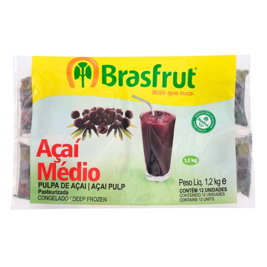 Polpa Fruta A�a� Congelada 12x100 g