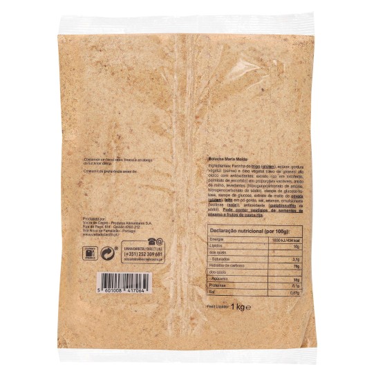 Bolacha Maria Moída 1 kg Bolacha Maria Moída 1 kg