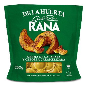 Massa Ravioli Abbora/Cebola Caramelizada Fresca Rana 8x250 g