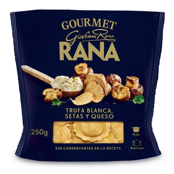 Massa Ravioli Trufa/Cogumelos/Queijo Fresco Rana 8x250 g