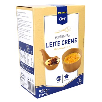 Leite Creme METRO Chef 10x92 g