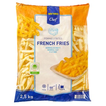 Batata Palito 9/9 Congelada METRO Chef 4x2,5 kg