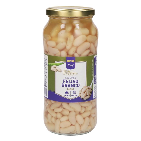 Feijo Branco METRO Chef Frasco 12x540 g