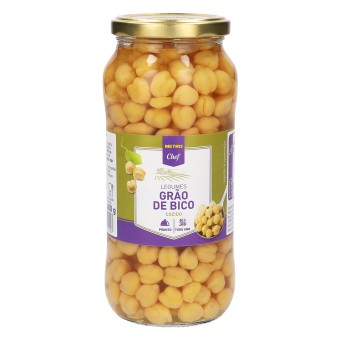 Gro de Bico Frasco METRO Chef 12x540 g