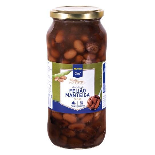 Feijo Manteiga METRO Chef Frasco 12x540 g