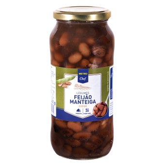 Feijo Manteiga METRO Chef Frasco 12x540 g
