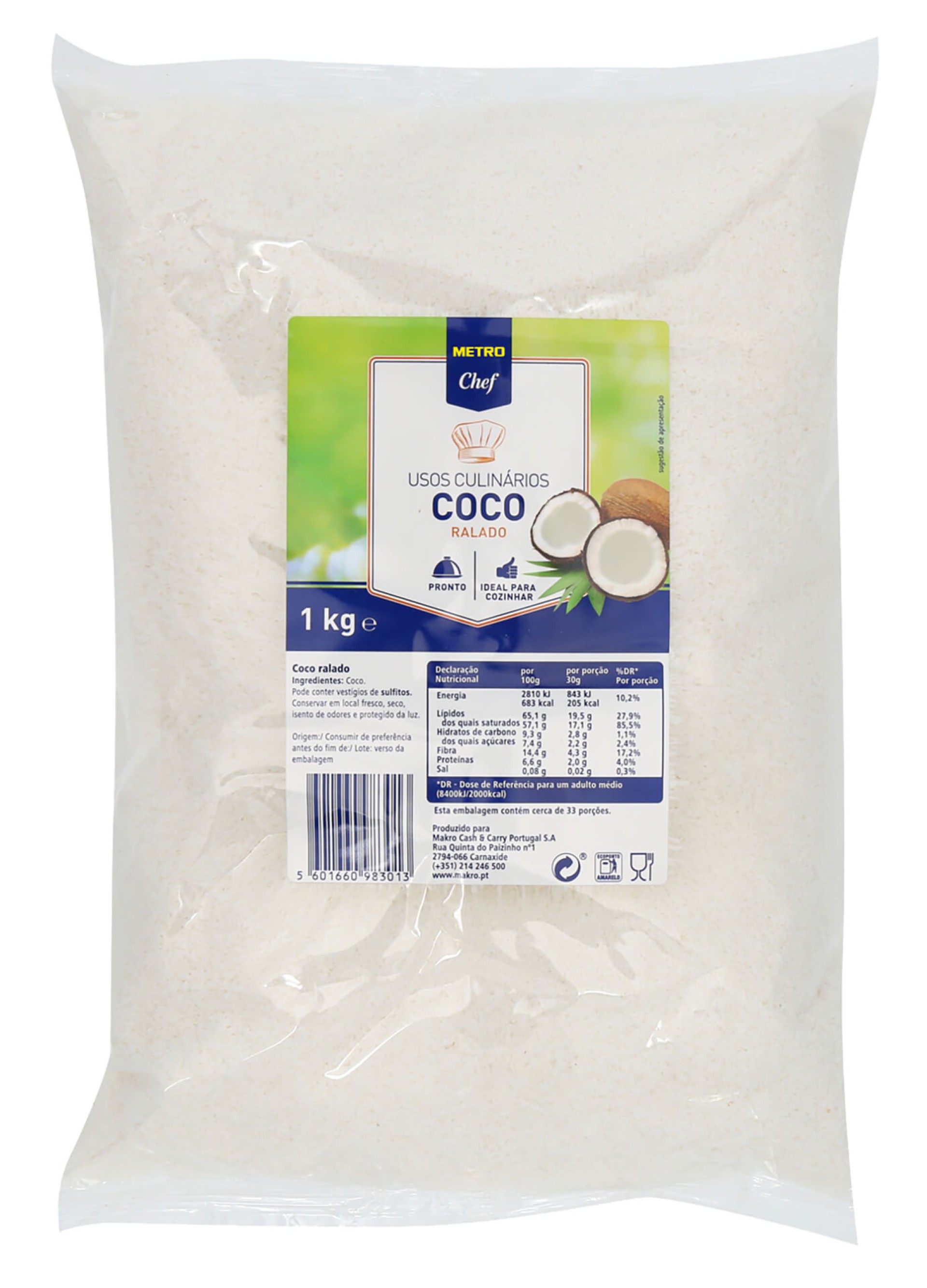 Coco Ralado METRO Chef 1 kg