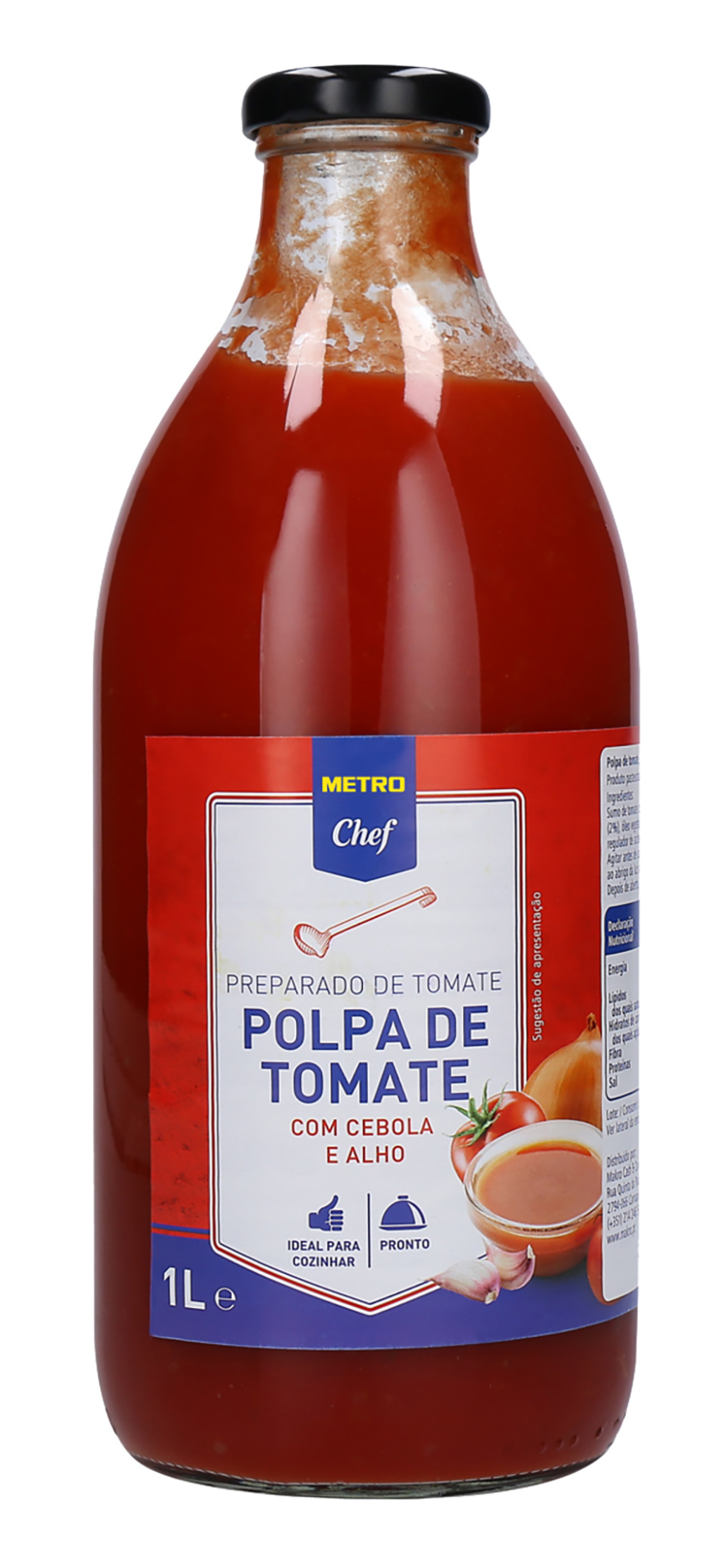 Polpa Tomate/Cebola METRO Chef 6x1 l