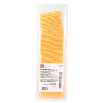 Queijo Cheddar Red Fatiado Uli 1 kg
