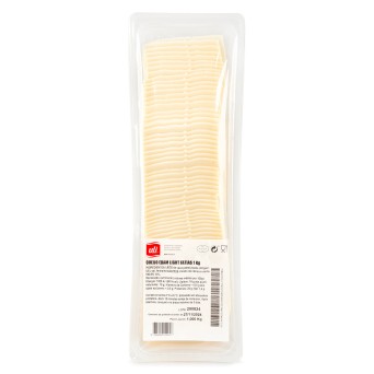 Queijo Edam Fatiado Light Uli 1 kg