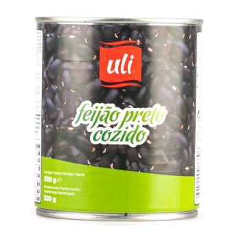 Feijo Preto Cozido Uli 12x820 g
