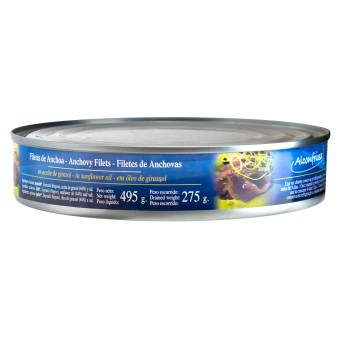 Filete Anchovas Alconfriosa Lata 495 g