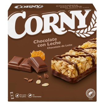 Barras Cereais Muesly Chocolate Leite 10x(6x25 g)