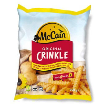 Batata Original Crinkle Congelada McCain 12x750 g