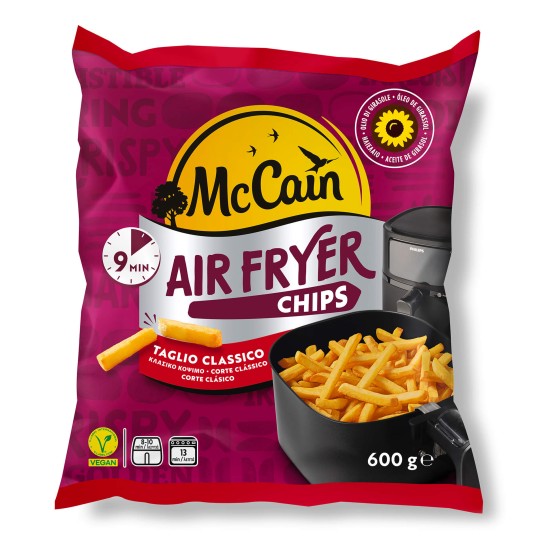 Batata Forno Chips Congelada McCain 12x600 g