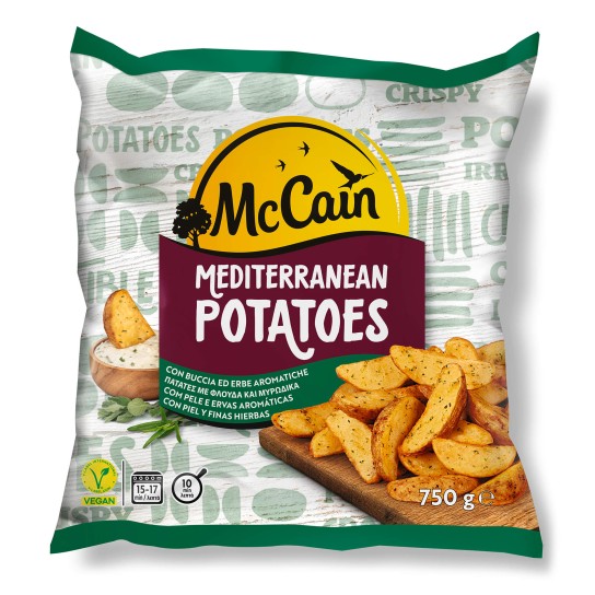 Batata Mediterrnea Congelada McCain 12x750 g