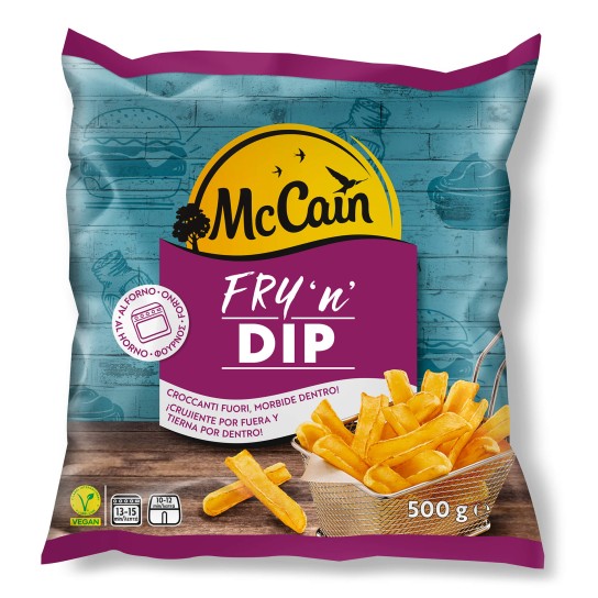 Batata Forno Dip Congelada McCain 12x500 g