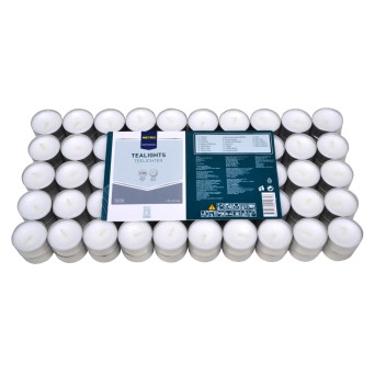 Vela Tealights 8 Horas METRO Profissional 100 Un