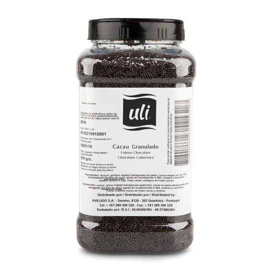Granulado Cacau Uli 910 g