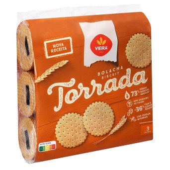 Bolacha Torrada Tripack 12x(3x200 g)