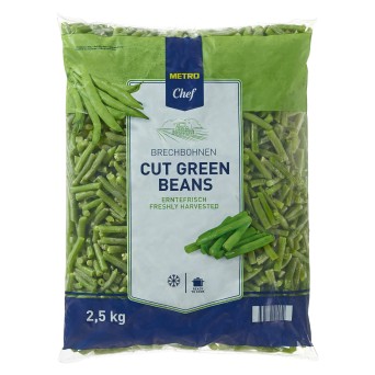 Feijo Verde Redondo Congelado METRO Chef 4x2,5 kg