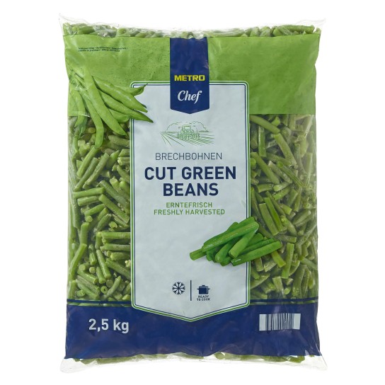 Feijo Verde Redondo Congelado METRO Chef 4x2,5 kg