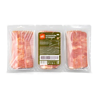 Bacon Extra Fatiado s/ Courato Uli 3x350 g