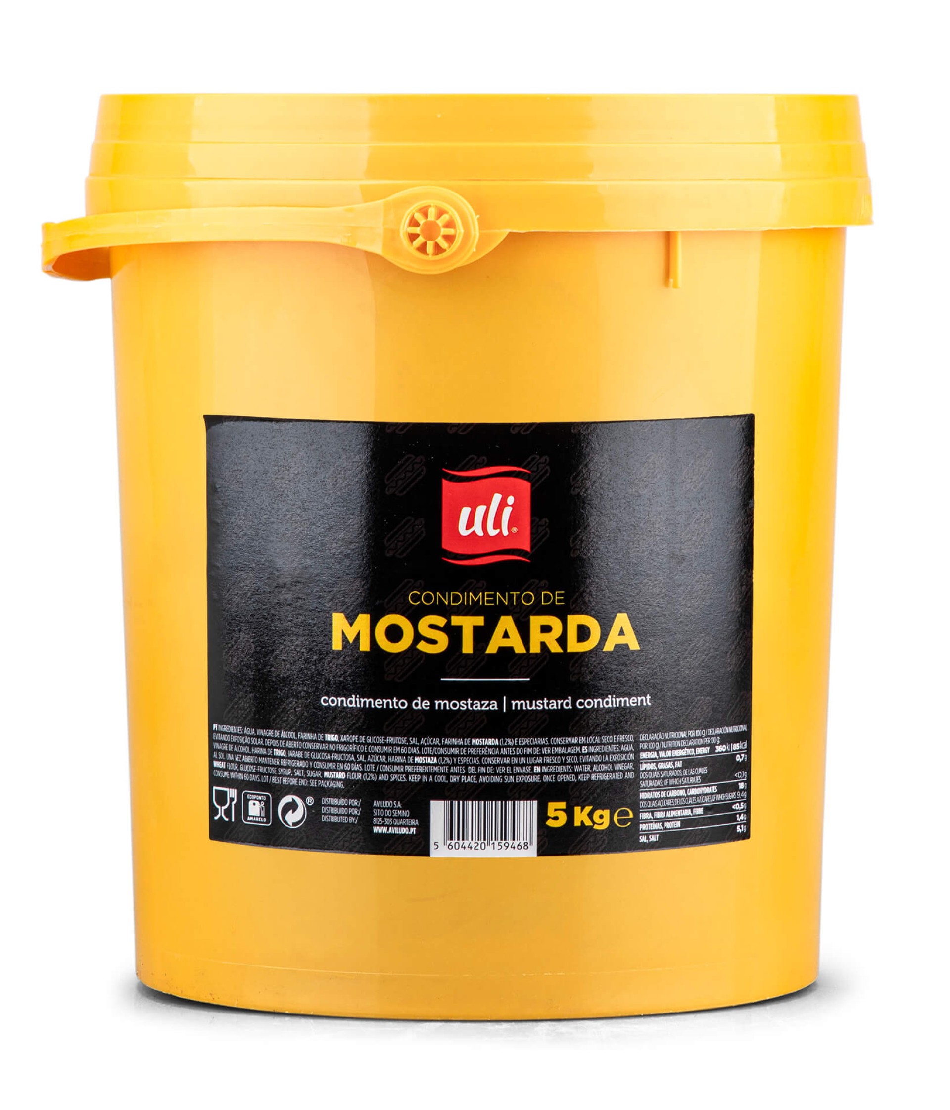 Mostarda Uli Balde 5 kg Mostarda Uli Balde 5 kg