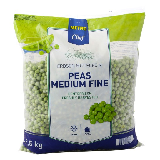 Ervilha Mdia Congelada METRO Chef 4x2,5 kg
