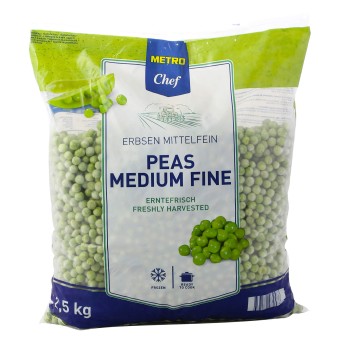 Ervilha Mdia Congelada METRO Chef 4x2,5 kg