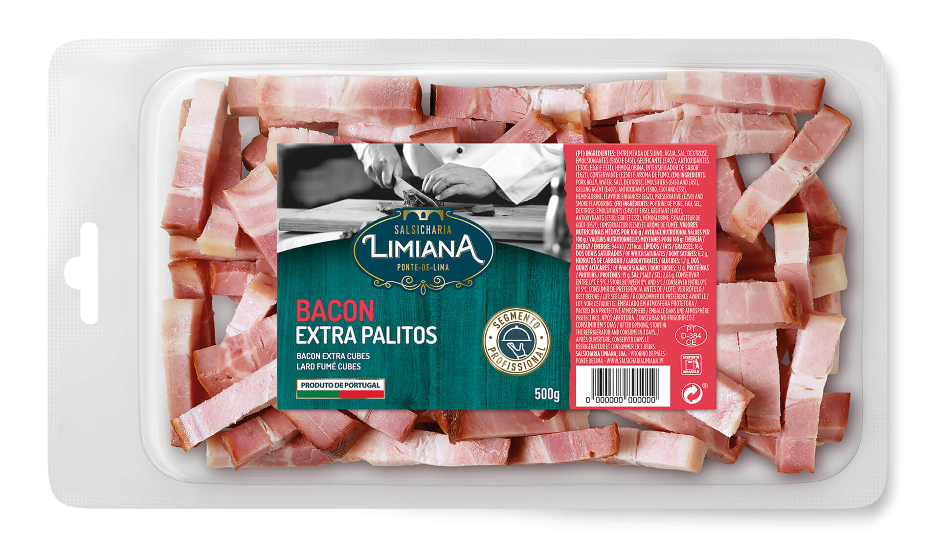 Bacon Extra Palitos Limiana 500 g