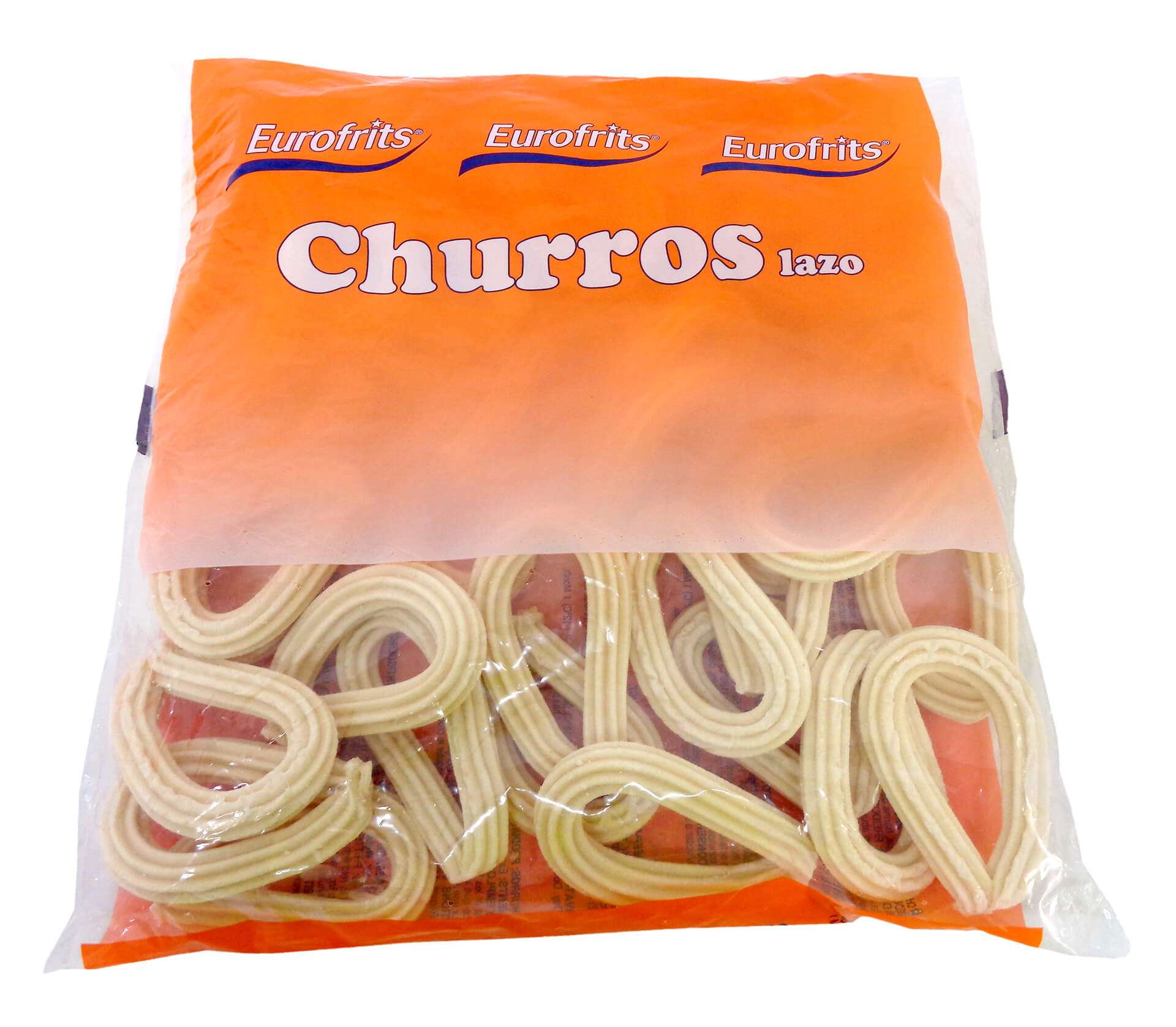 Churros La�os Congelados Eurofrits 5x1 kg