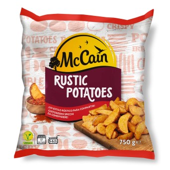 Batata Gomos Rustic Congelada McCain 12x750 g
