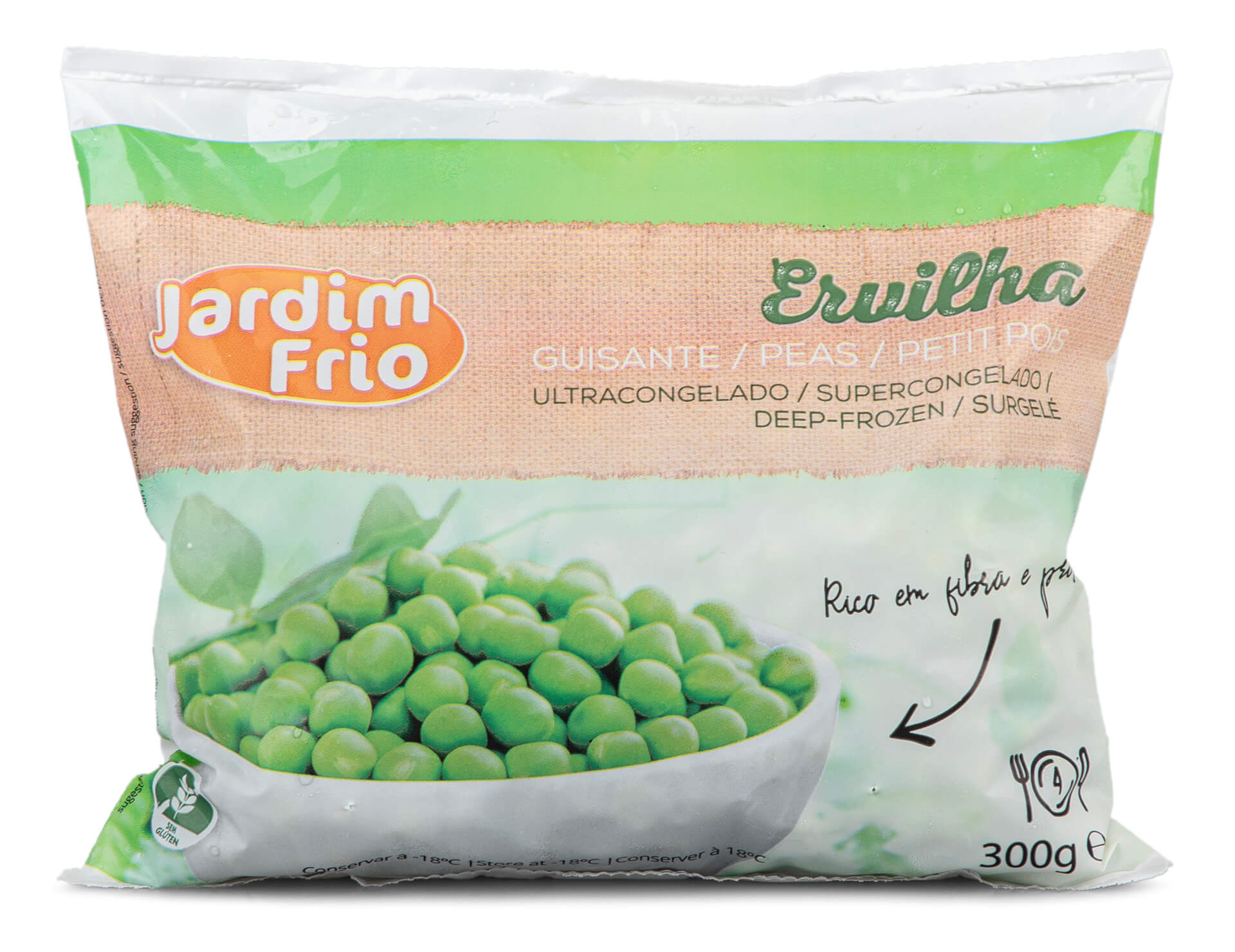 Ervilha Congelada Jardim Frio 14x300 g Ervilha Congelada Jardim Frio 14x300 g