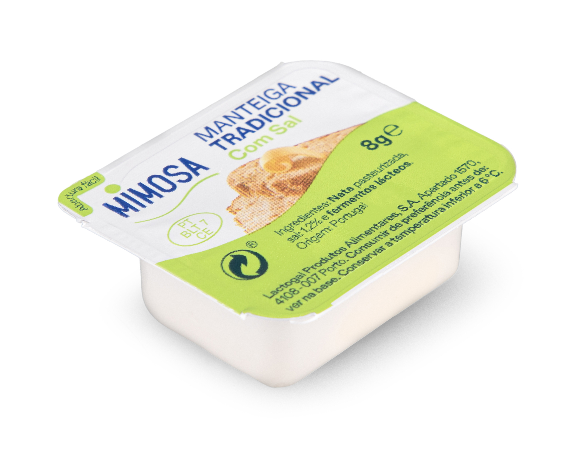 Manteiga Doses c/ Sal Mimosa 100x8 g