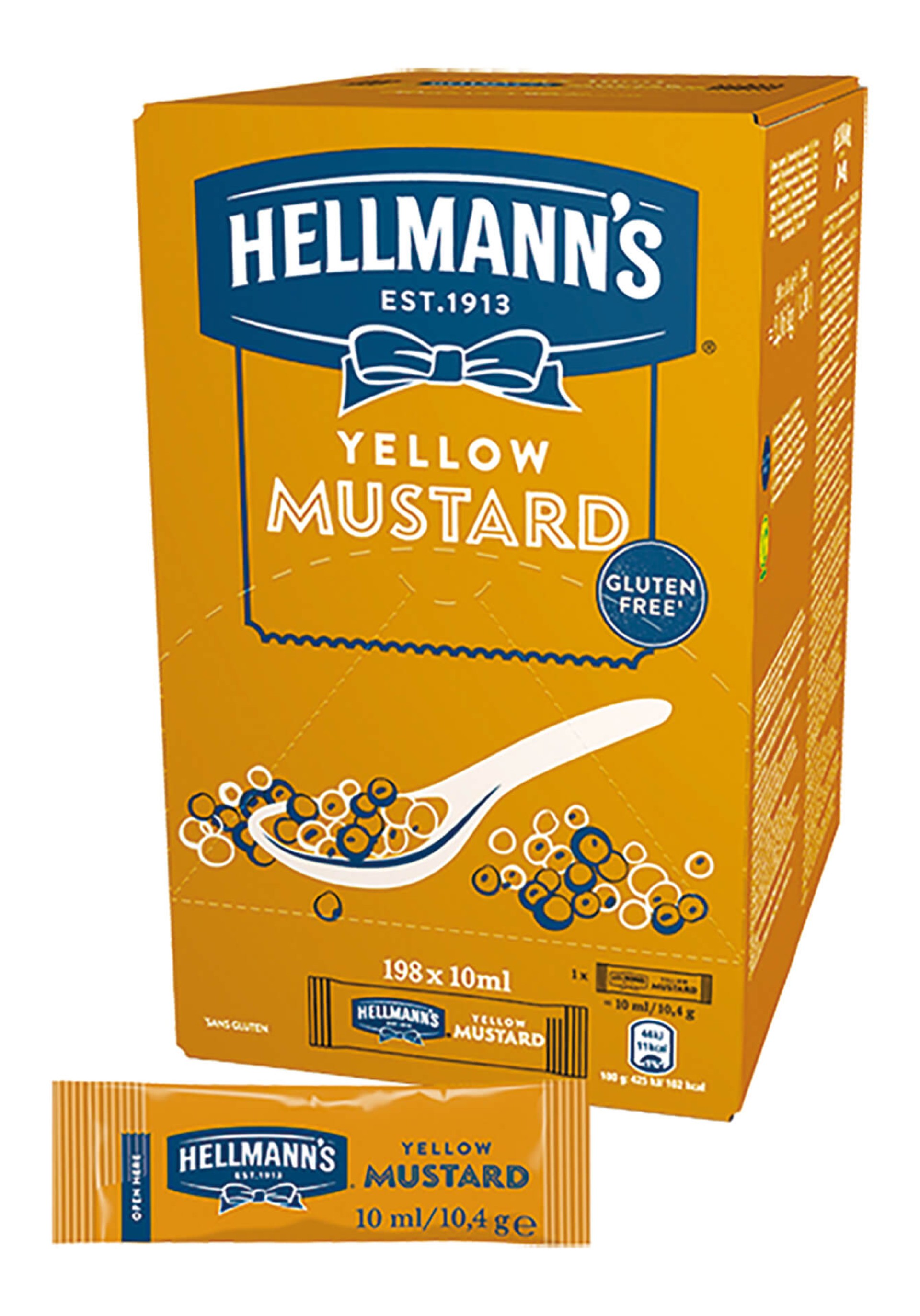 Mostarda Hellmann's Doses 198x10 ml Mostarda Hellmann's Doses 198x10 ml