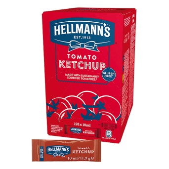 Ketchup Hellmann's Doses 198x10 ml