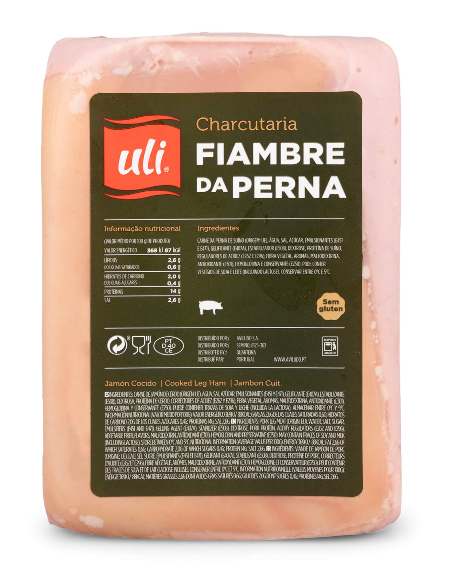 Fiambre Perna Barra Uli