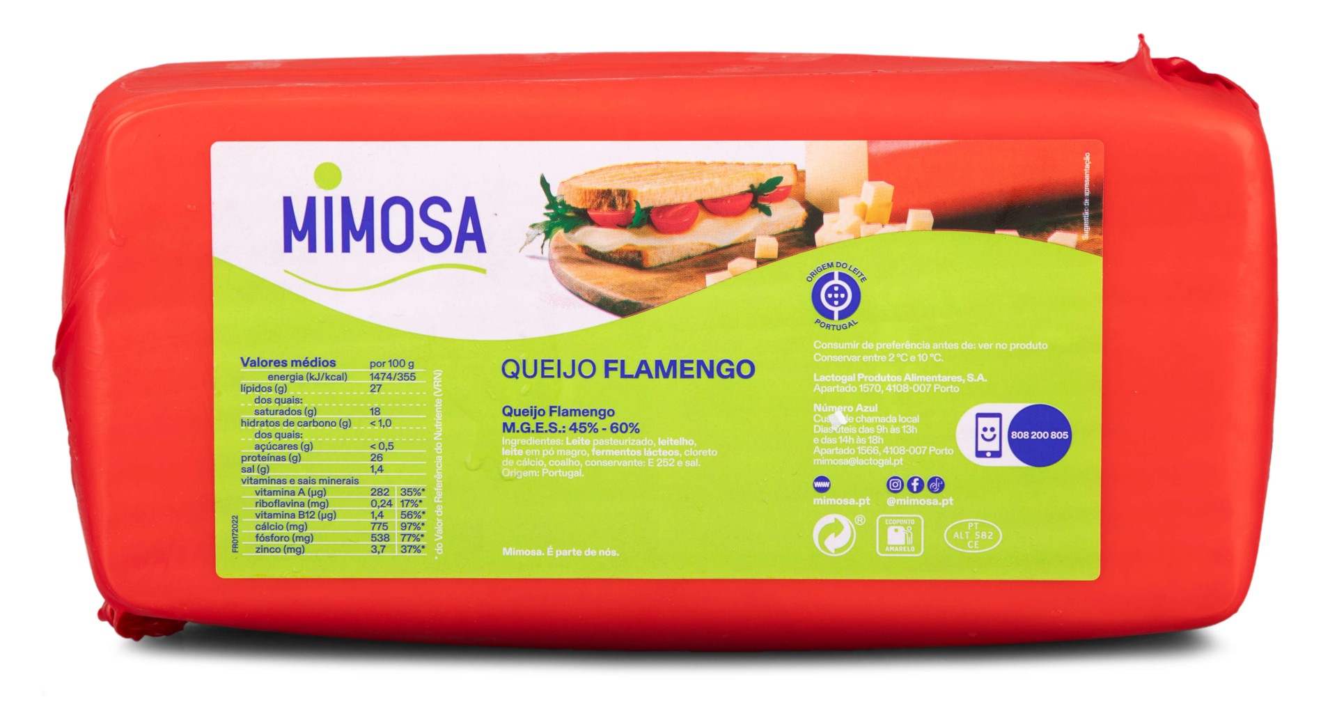 Queijo Flamengo Barra Mimosa Queijo Flamengo Barra Mimosa