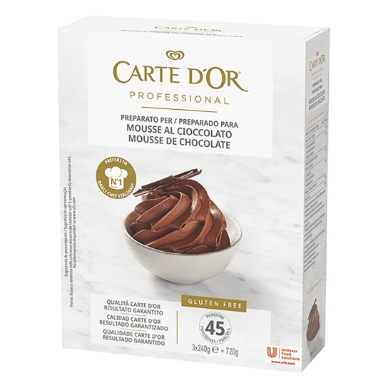 Mousse Chocolate Carte D'Or Cx 720 g Mousse Chocolate Carte D'Or Cx 720 g