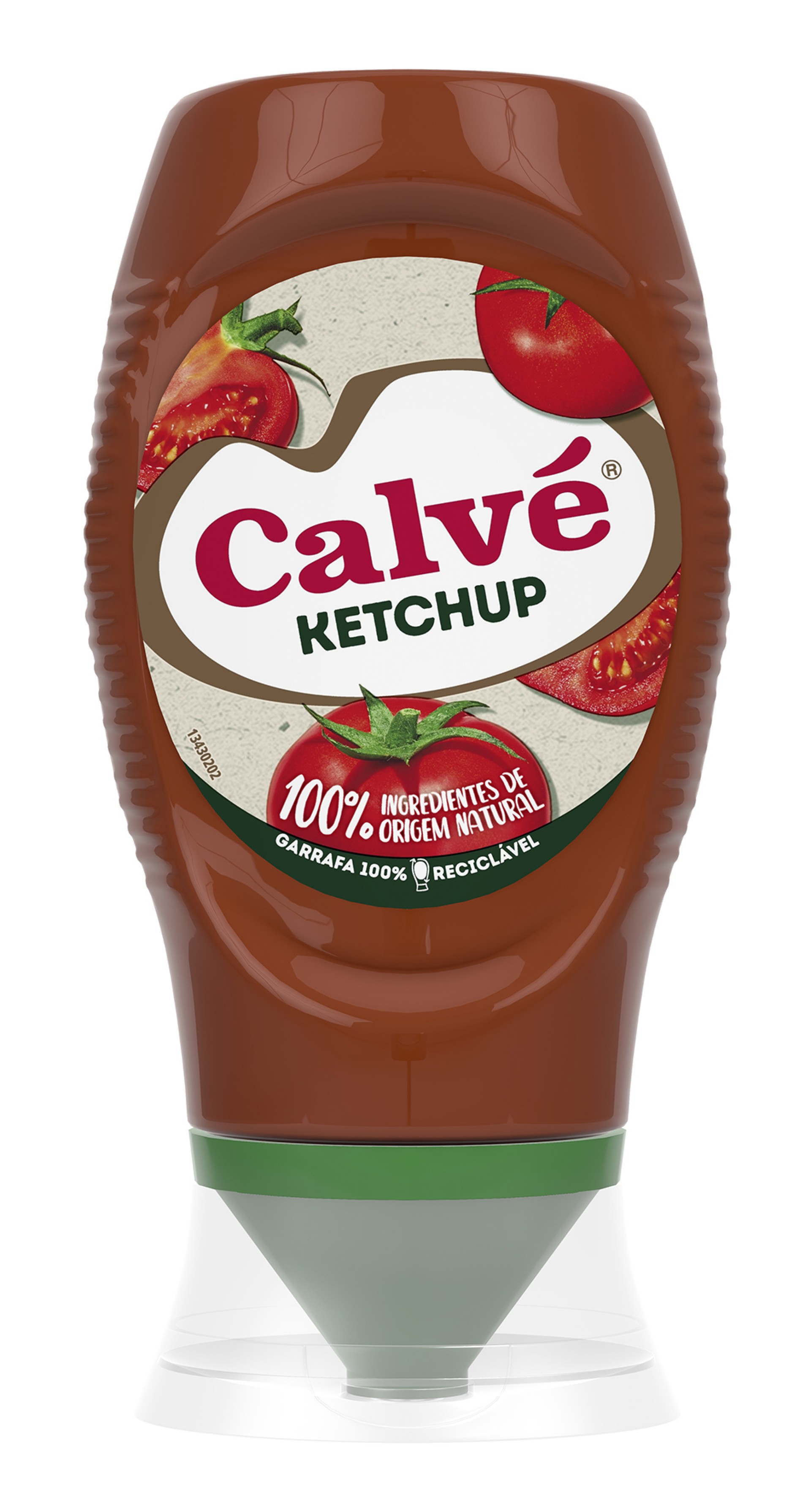 Ketchup Top Down Calv� 8x275 g