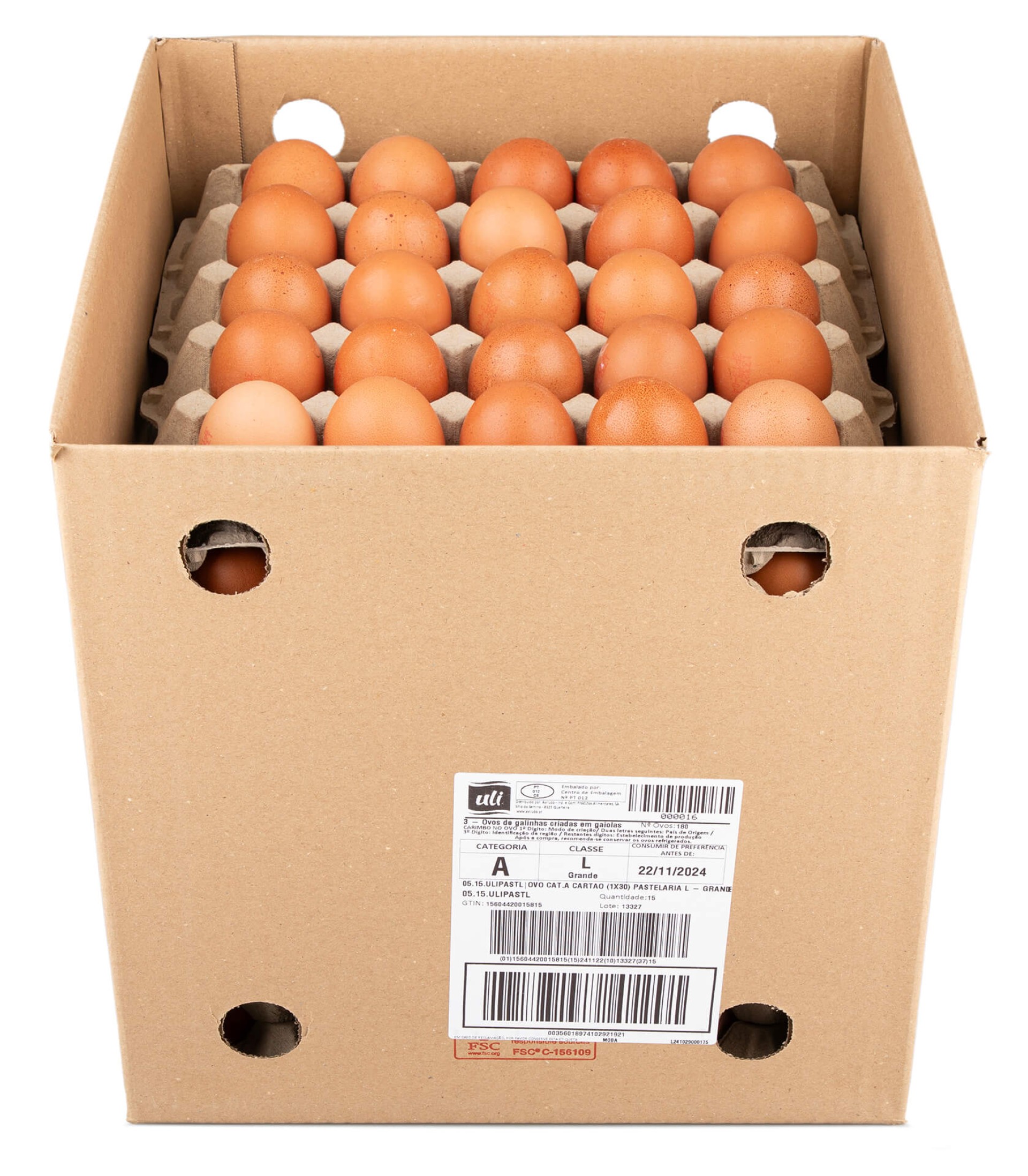 Ovo Pastelaria L Uli Cx 15 Dúzias Ovo Pastelaria L Uli Cx 15 Dúzias