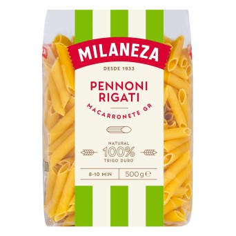 Massa Macarronete Grande Milaneza 15x500 g
