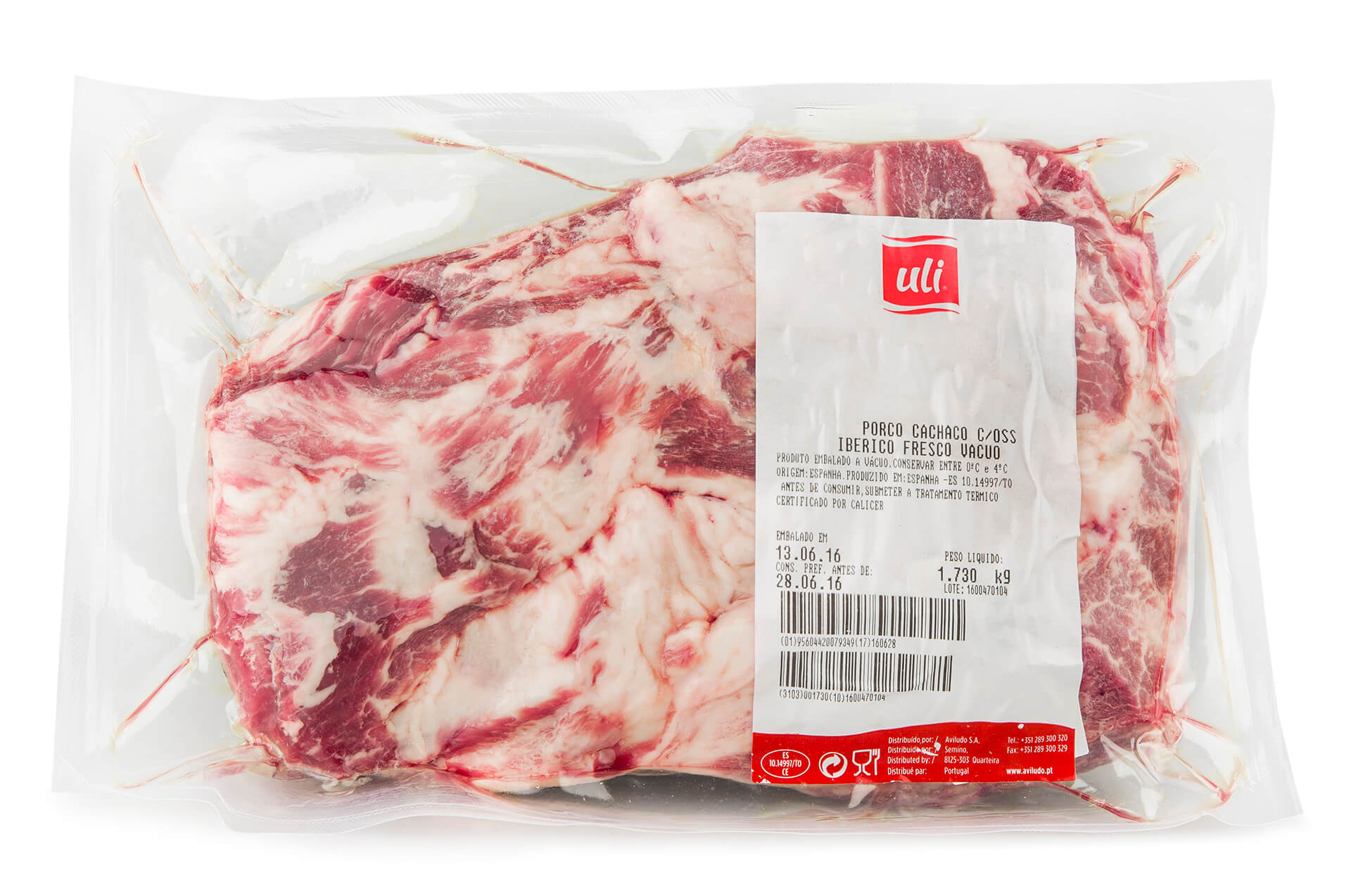 Porco Presa Ibérico Fresca Uli Vácuo Porco Presa Ibérico Fresca Uli Vácuo