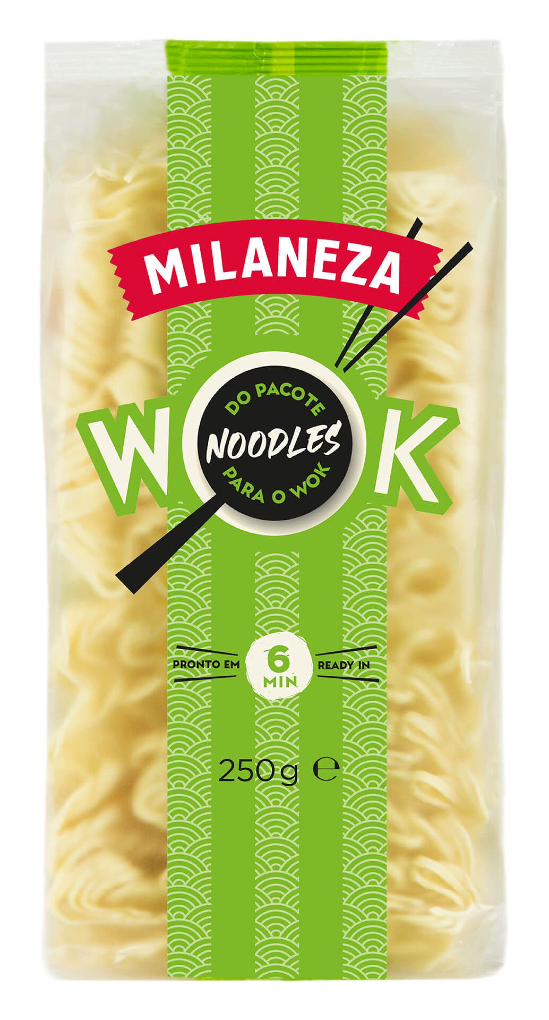 Massa Noodles Milaneza 8x250 g Massa Noodles Milaneza 8x250 g