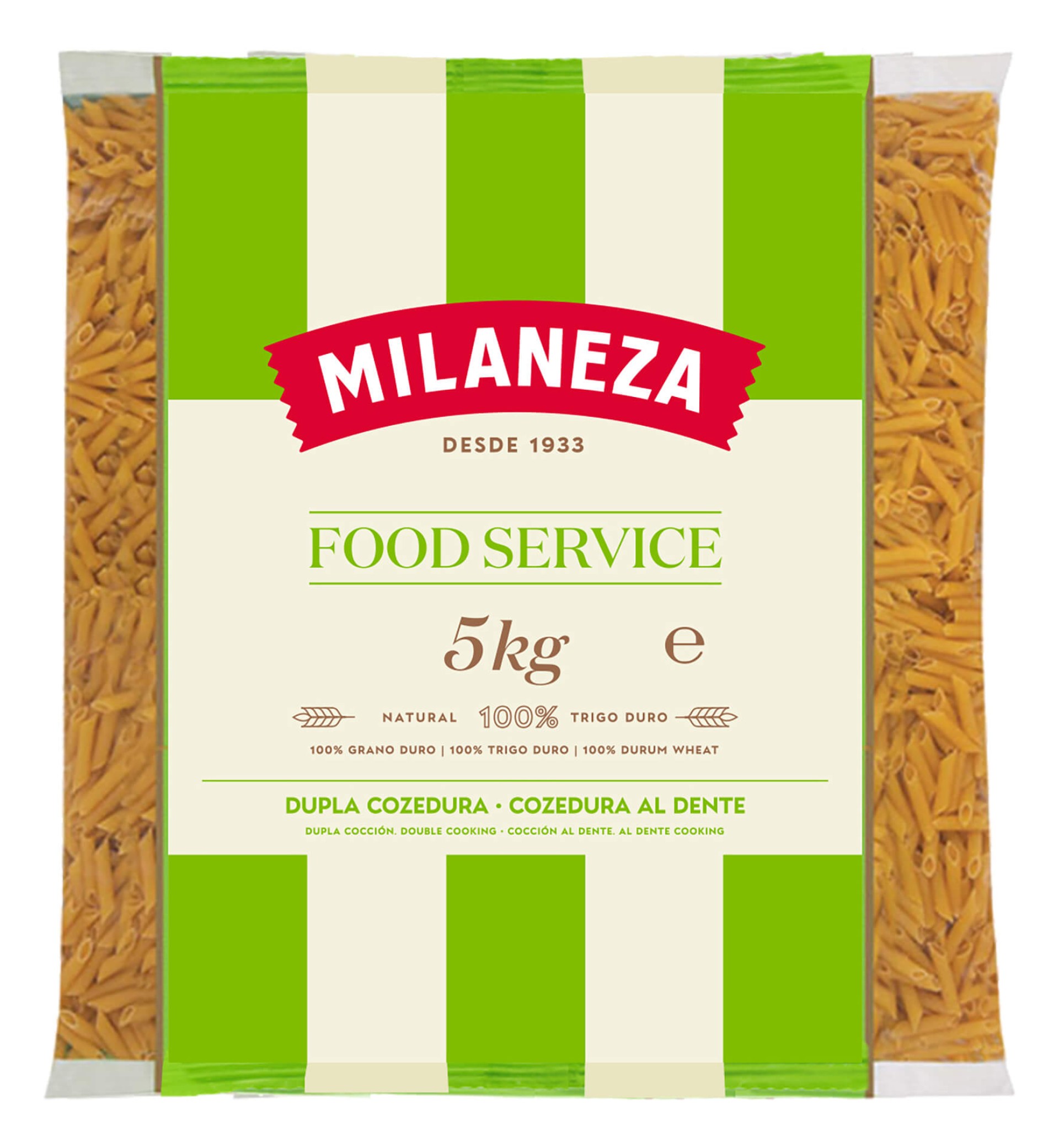 Massa Macarronete Grande Milaneza 5 kg