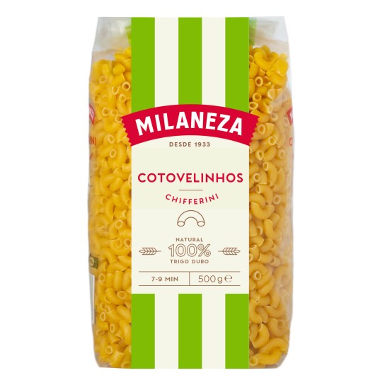Massa Cotovelinhos Milaneza 18x500 g